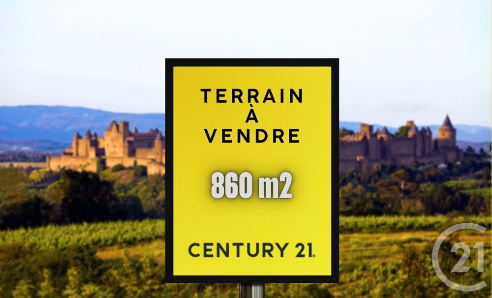 vente Terrain - 860 m� Carcassonne (11000)