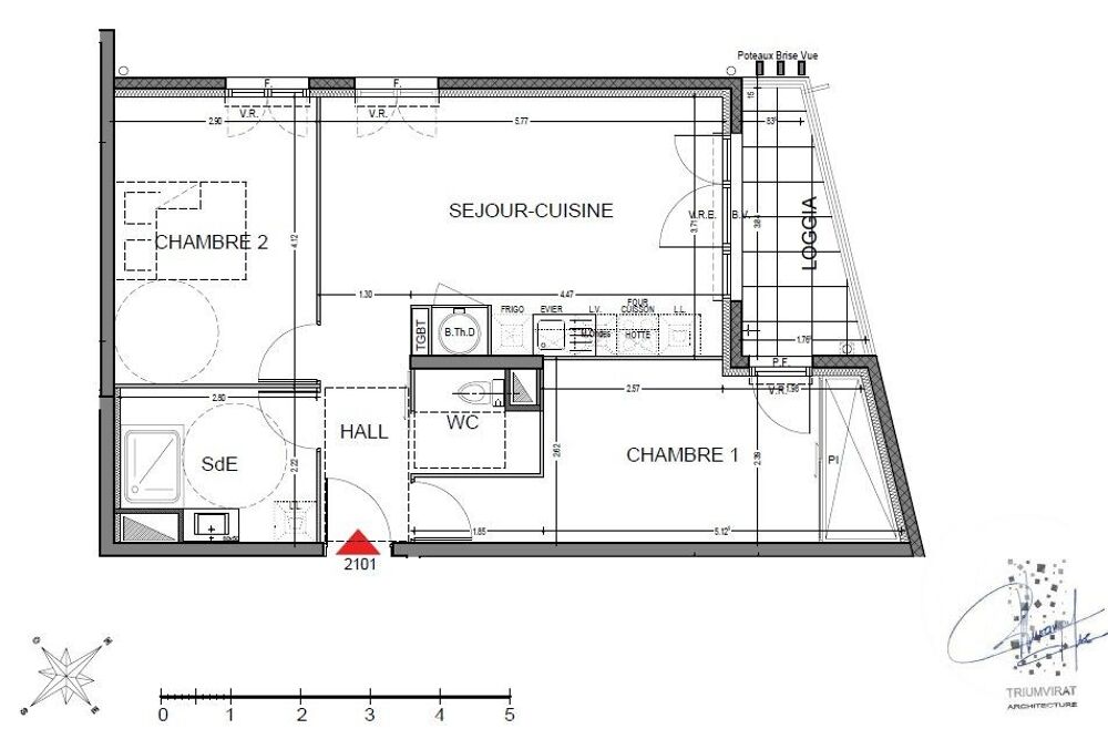 vente Appartement - 3 pièce(s) - 63 m² Saint-Rémy-de-Provence (13210)