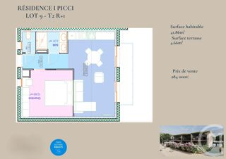  Appartement � vendre 2 pi�ces 41 m�