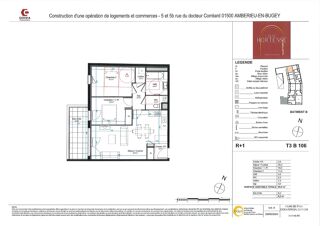  Appartement � vendre 3 pi�ces 60 m�