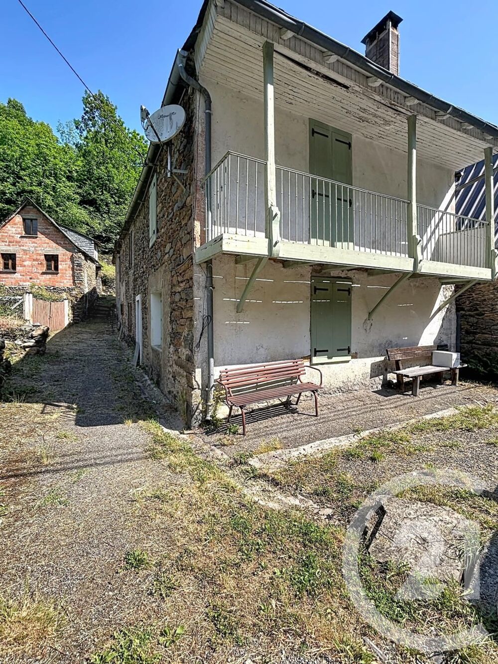 Sur la commune de Sentein, dans un hameau proche du vill....