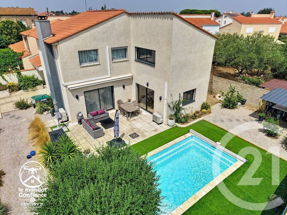 LE SOLER Maison traditionnelle , 4 chambres avec pisci....