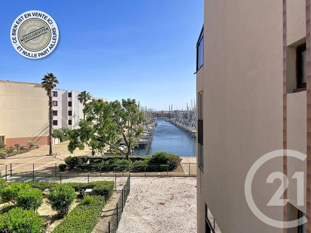 Appartement 40m2 - Vue sur le Port - situé à Port Leucat....