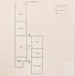  Maison � vendre 3 pi�ces 72 m�