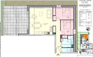  Appartement � vendre 3 pi�ces 67 m�