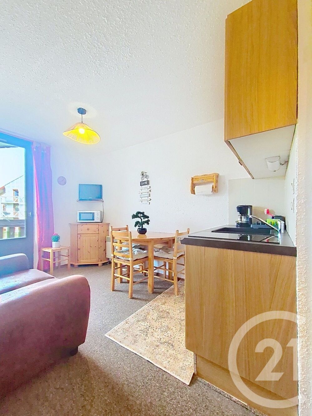 location Appartement - 1 pièce(s) - 22 m² Les Rousses (39220)