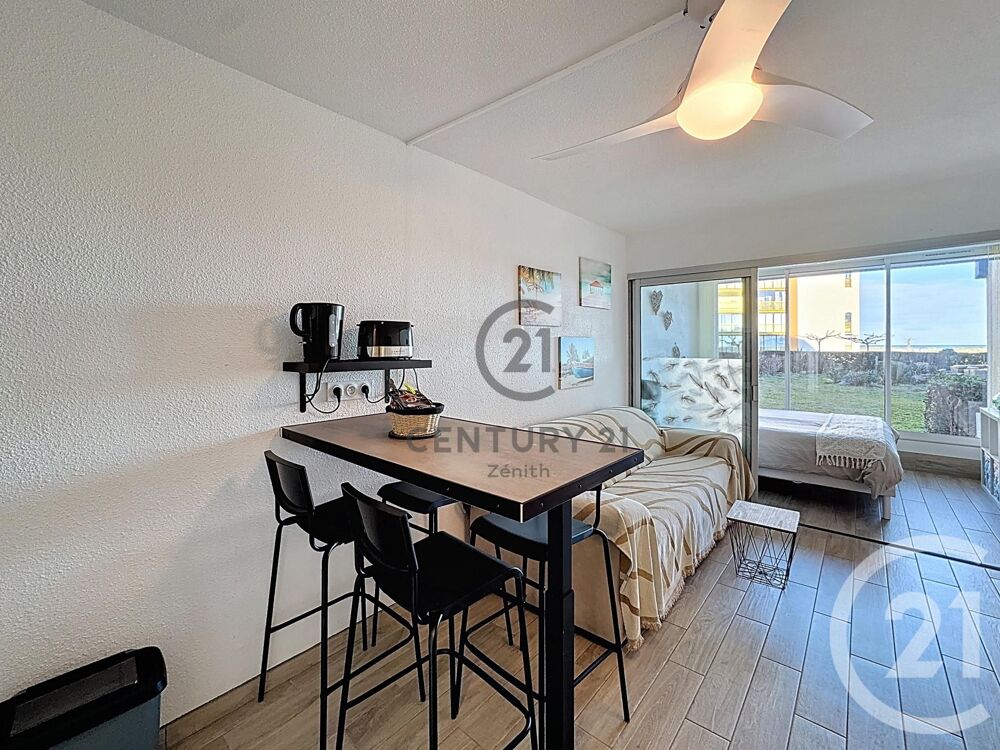vente Appartement - 1 pièce(s) - 25 m² Le Barcarès (66420)
