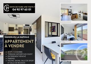  Appartement à vendre 2 pièces 43 m²