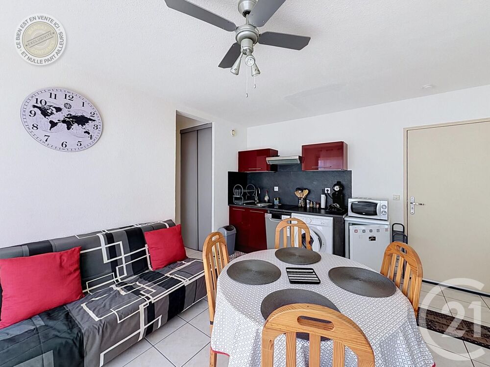 vente Appartement - 2 pièce(s) - 33 m² Le Barcarès (66420)