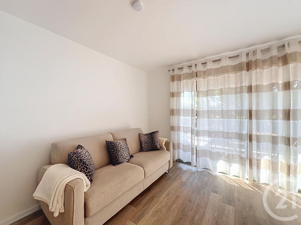 location Appartement - 1 pièce(s) - 23 m² Mandelieu-la-Napoule (06210)