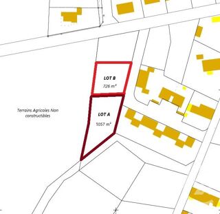  Terrain à vendre 1057 m²