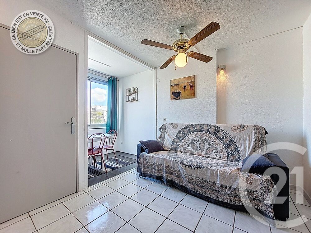 A VENDRE SUR PORT LEUCATE Un charmant studio ca....