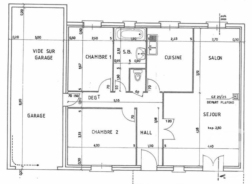 vente Maison - 3 pièce(s) - 76 m² Nevers (58000)