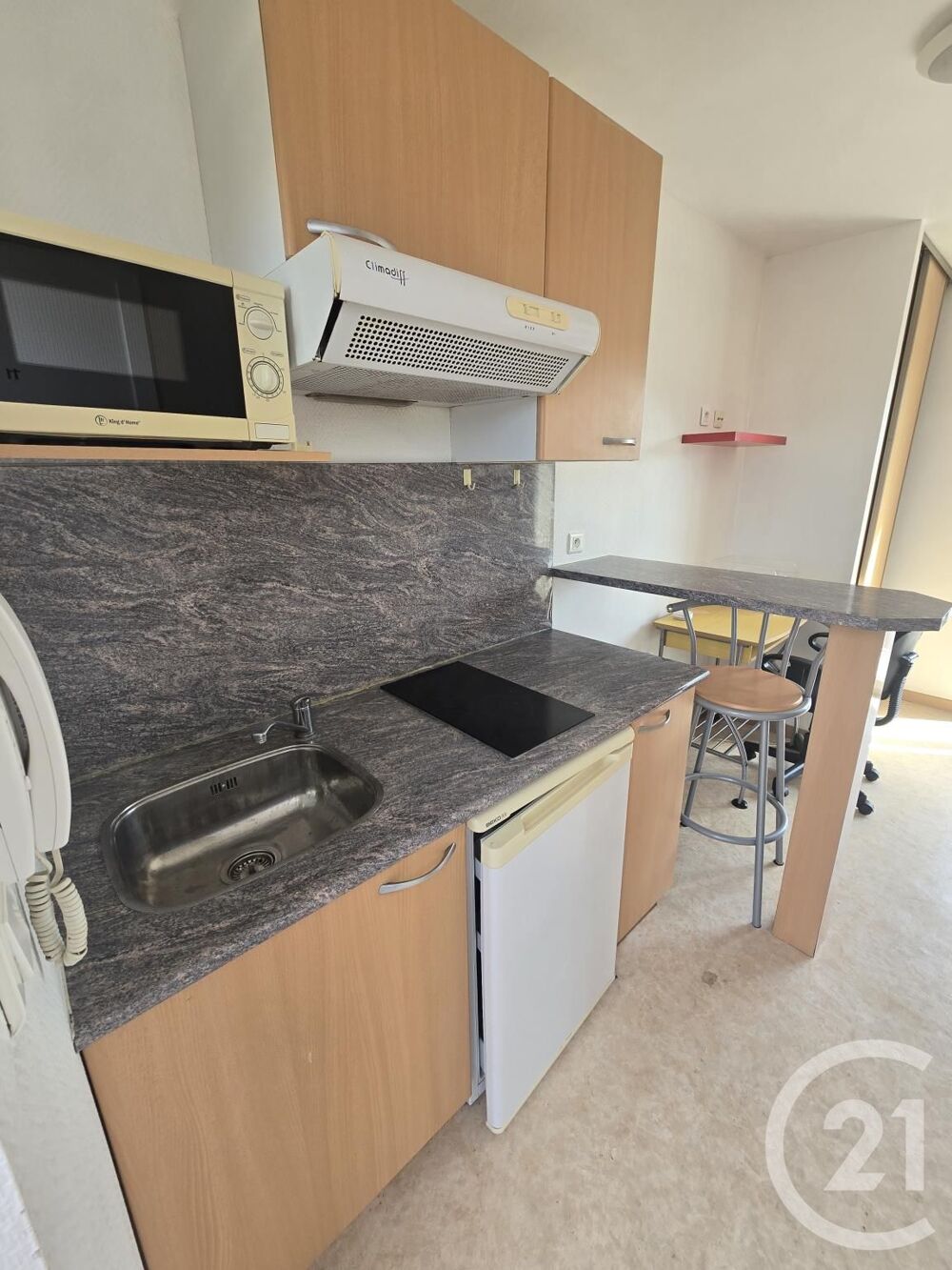 location Appartement - 1 pièce(s) - 13 m² Tarbes (65000)