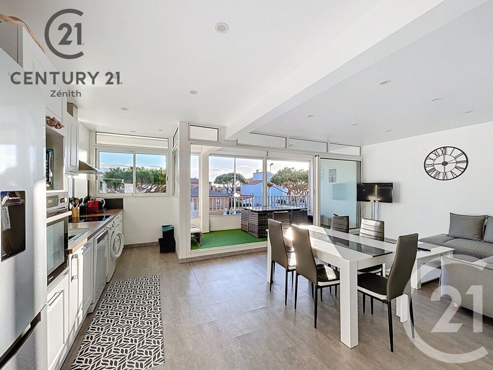 vente Appartement - 2 pièce(s) - 61 m² Le Barcarès (66420)