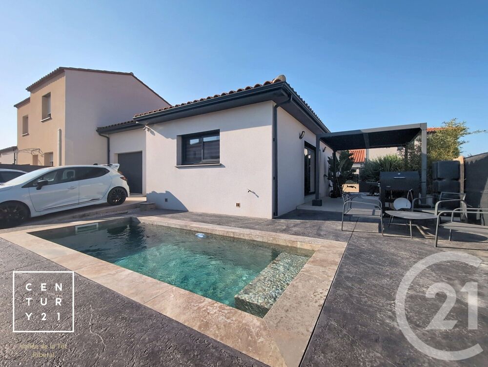 VILLA TROIS FACES DE PLAIN-PIED AVEC PISCINE Ni....