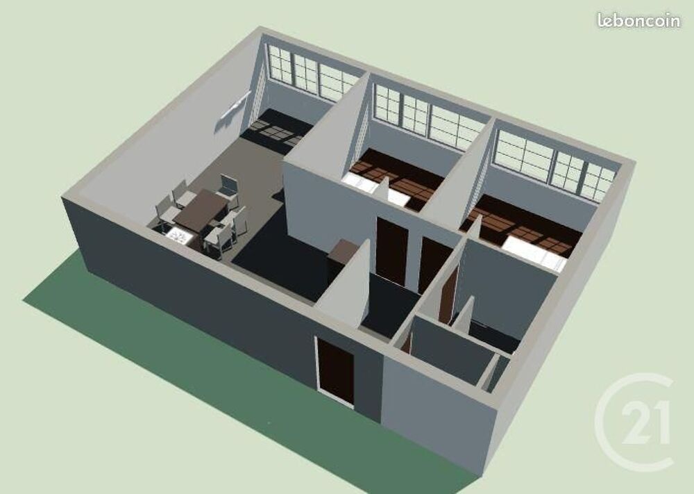 vente Appartement - 3 pièce(s) - 70 m² Morez (39400)