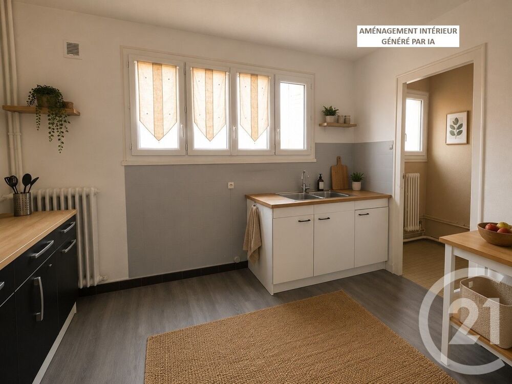 vente Appartement - 3 pièce(s) - 61 m² Jassans-Riottier (01480)