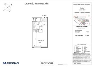  Appartement � vendre 1 pi�ce 18 m�
