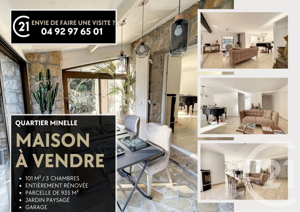 vente Maison - 4 pièce(s) - 153 m² Mandelieu-la-Napoule (06210)