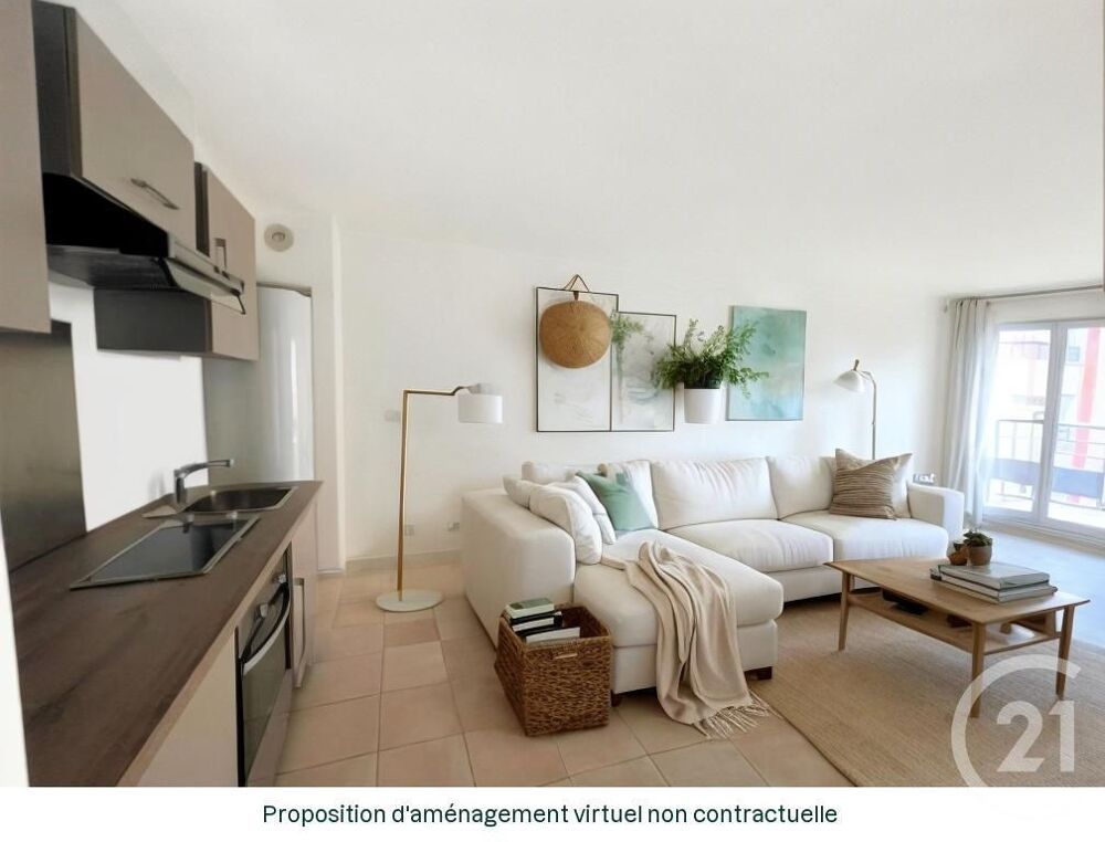 SAINT ANDRE DE LA ROCHE : Appartement 3 pièces de 63 m² ....