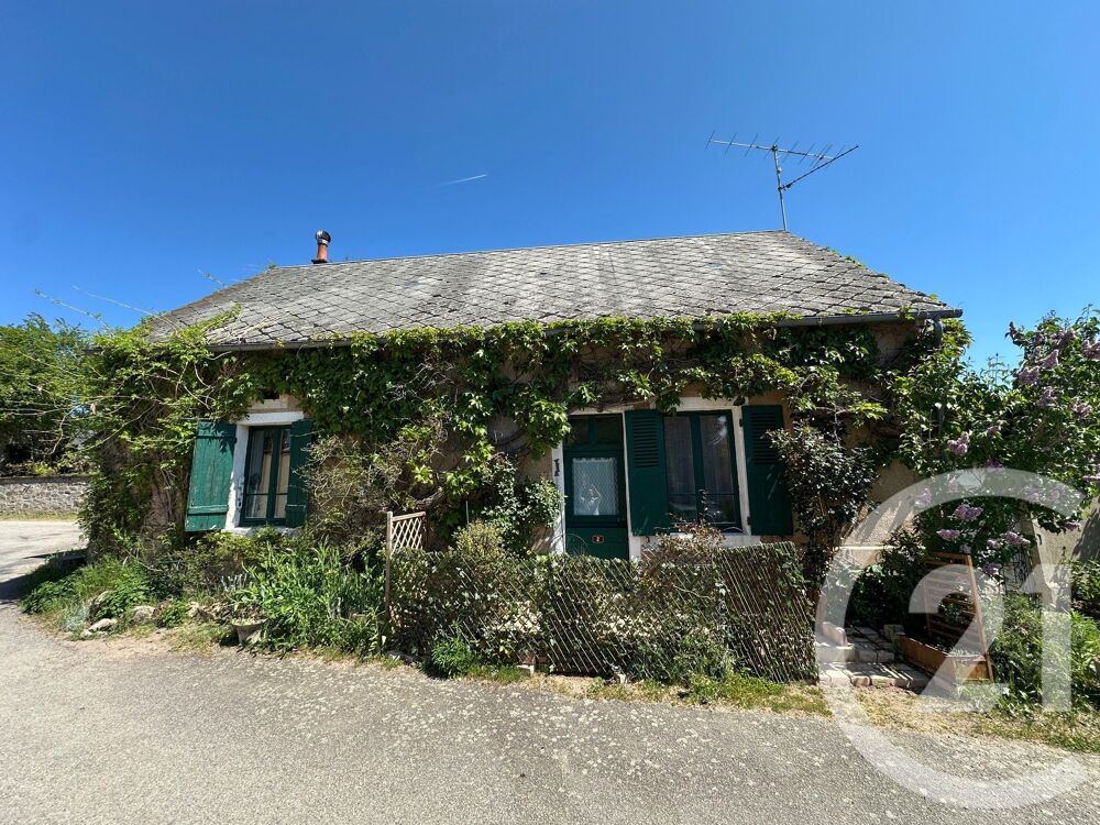 Au c½ur du Morvan, cette maison de village de 74m² vous ....
