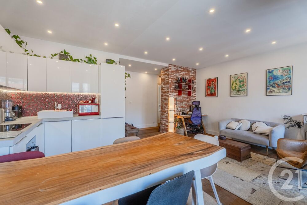 vente Appartement - 3 pièce(s) - 58 m² Nice (06300)