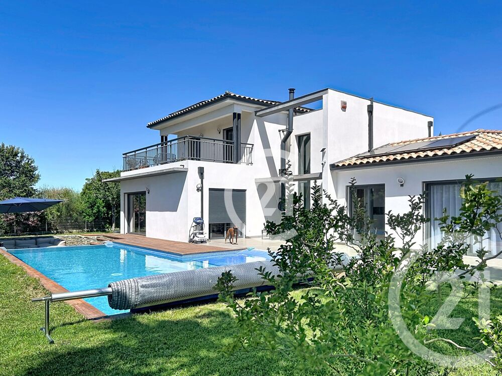 A VENDRE LATOUR BAS ELNE EXCEPTIONNELLE VILLA D'ARC....