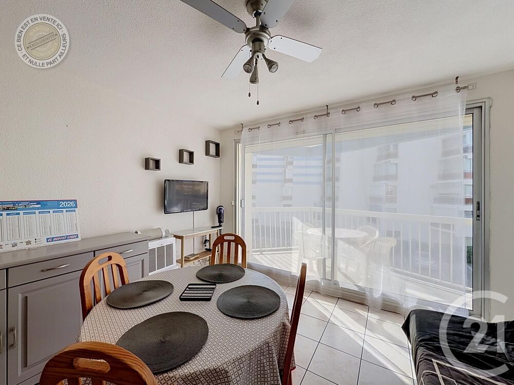 vente Appartement - 2 pièce(s) - 33 m² Le Barcarès (66420)
