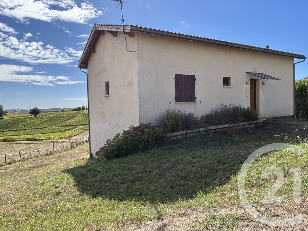 location Maison - 3 pièce(s) - 86 m² Sainte-Croix-du-Mont (33410)