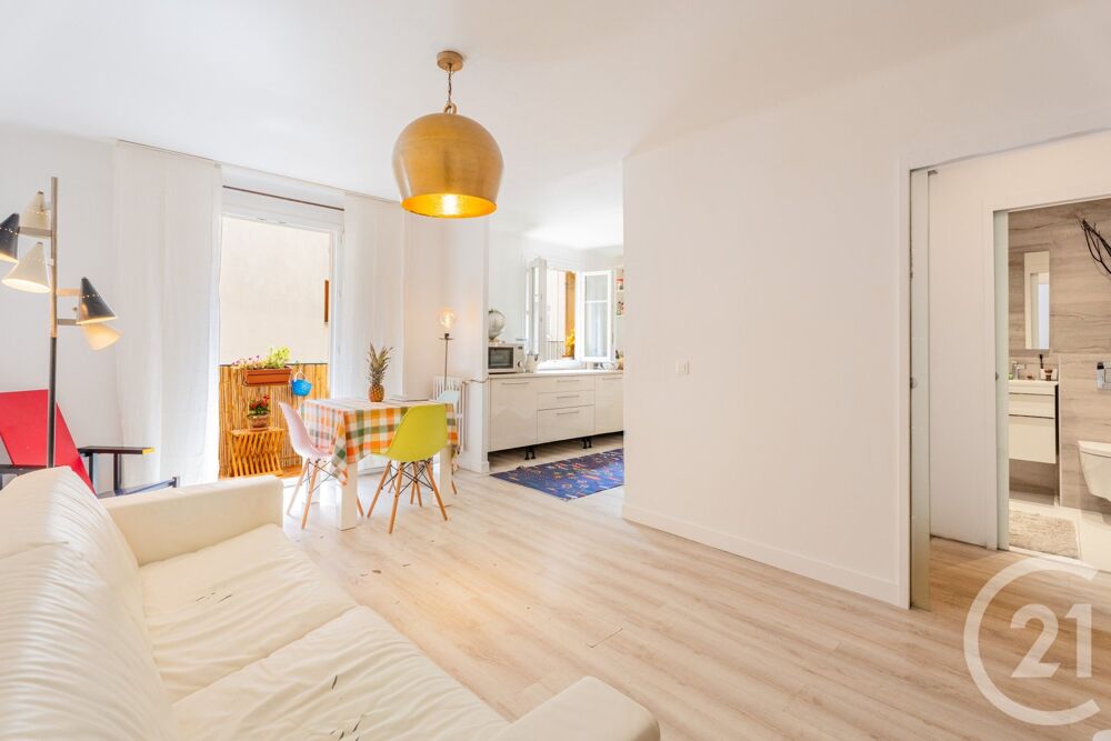 vente Appartement - 2 pièce(s) - 43 m² Nice (06300)