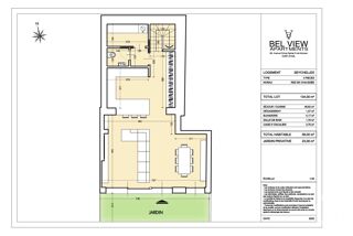  Appartement  vendre 3 pices 134 m