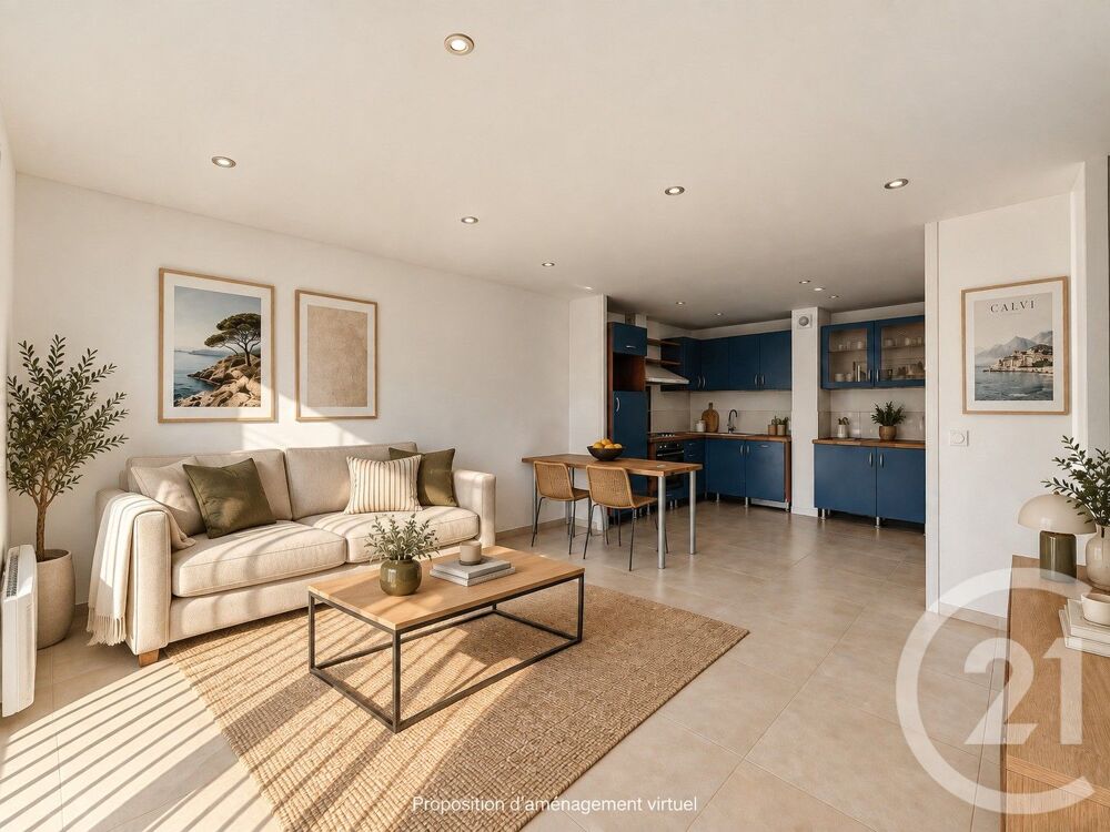 vente Appartement - 2 pièce(s) - 43 m² Calvi (20260)