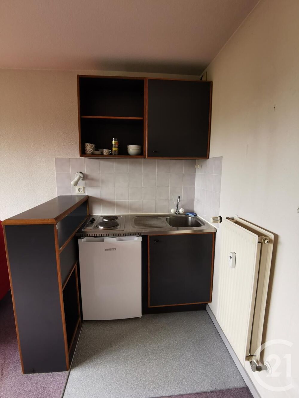 location Appartement - 1 pièce(s) - 19 m² Besançon (25000)