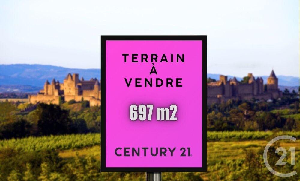 vente Terrain - 697 m� Carcassonne (11000)