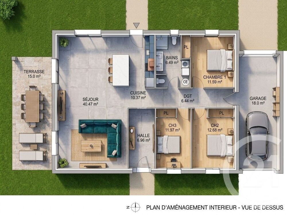 vente Maison - 4 pièce(s) - 130 m² Cizos (65230)