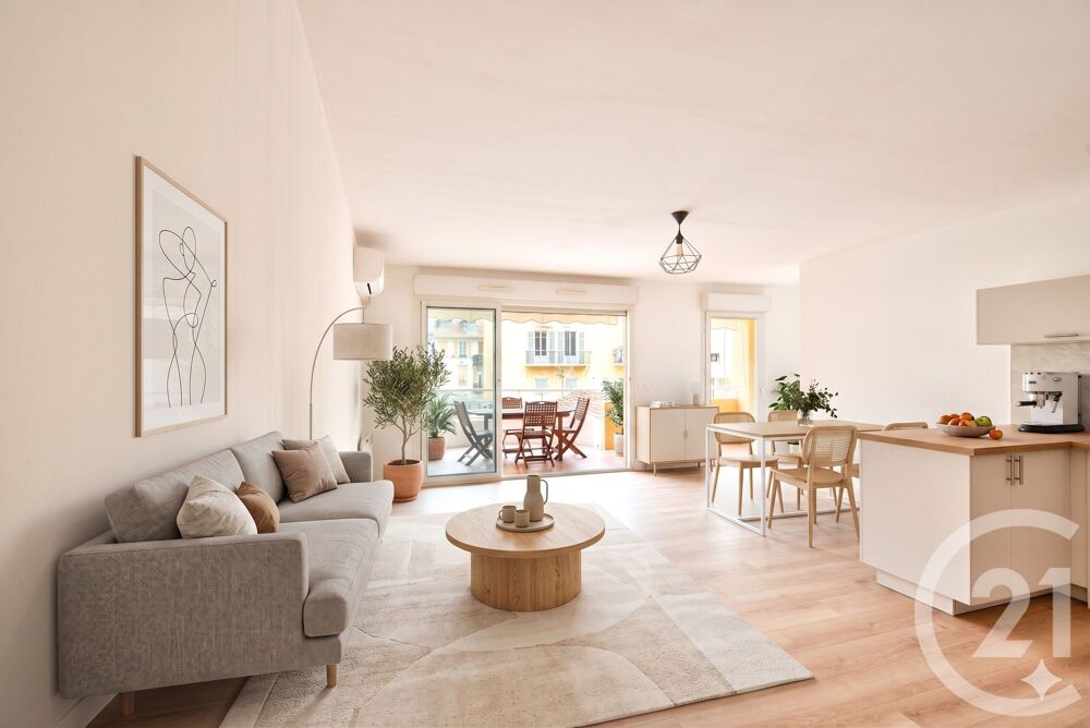 vente Appartement - 3 pièce(s) - 72 m² Nice (06300)