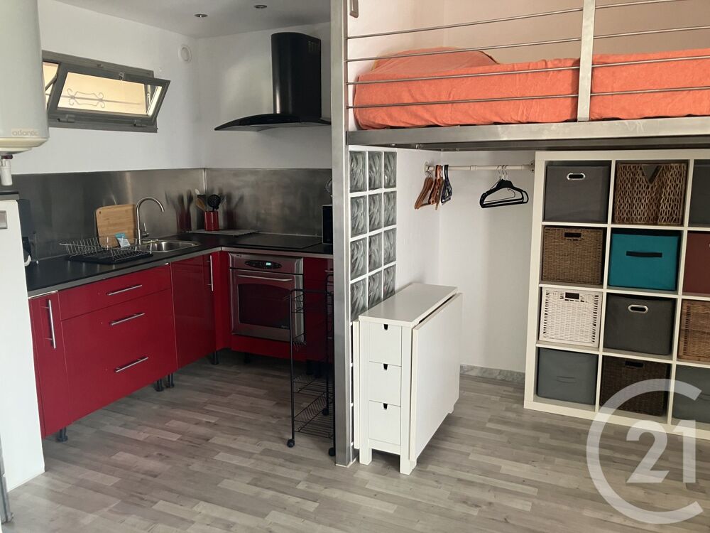 location Appartement - 1 pièce(s) - 27 m² Villeneuve-Loubet (06270)