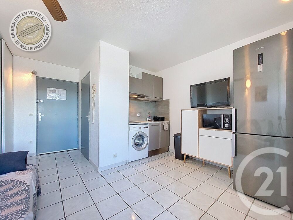 A VENDRE SUR PORT LEUCATE Un charmant studio ca....