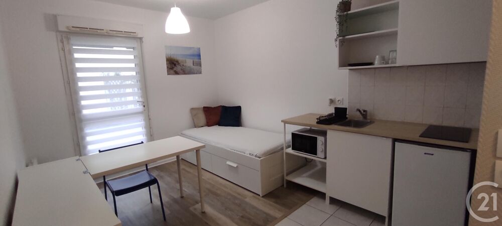location Appartement - 1 pièce(s) - 17 m² Calais (62100)