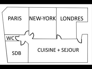  Colocation � louer 4 pi�ces 76 m�