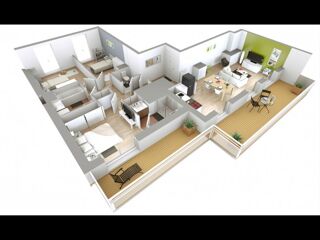  Colocation � louer 4 pi�ces 86 m�