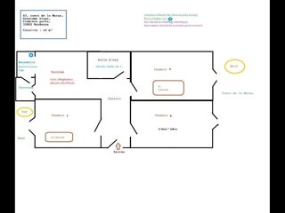  Colocation � louer 3 pi�ces 60 m�