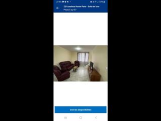  Colocation � louer 2 pi�ces 60 m�