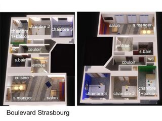  Colocation � louer 4 pi�ces 80 m�