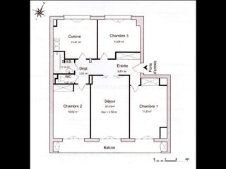  Colocation � louer 4 pi�ces 96 m�