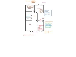  Colocation � louer 3 pi�ces 56 m�