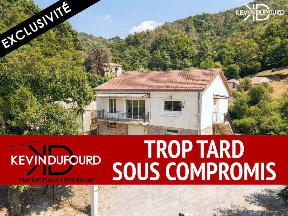 Vente Maison Maison de 105 m² sur un terrain de 1.600 m² à VALS LES Vals-les-bains