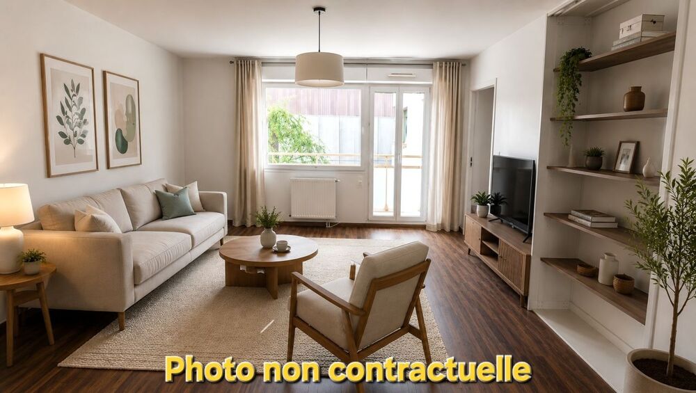 Vente Appartement À VENDRE - LYON 7e, ZAC DU BON LAIT - T3  AVEC BALCON ET Lyon 7