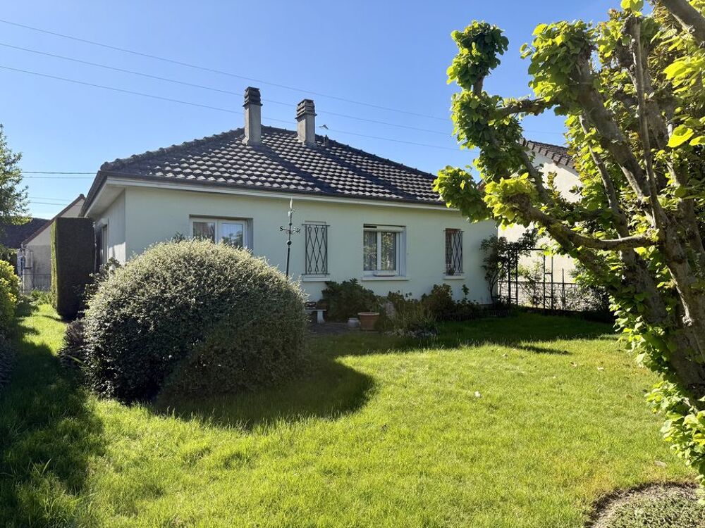 Maison de plain-pied parfaitement entretenue avec jardin - à